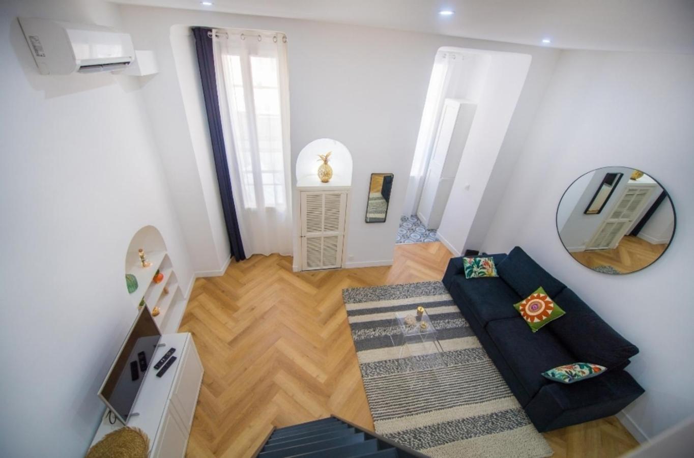 Studio Elegant 4 Couchages Front De Mer Clim Parking Privatif Wifi Nice Extérieur photo
