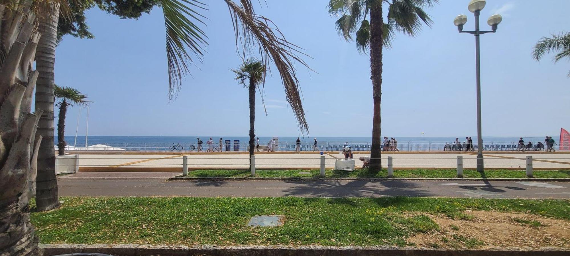 Studio Elegant 4 Couchages Front De Mer Clim Parking Privatif Wifi Nice Extérieur photo